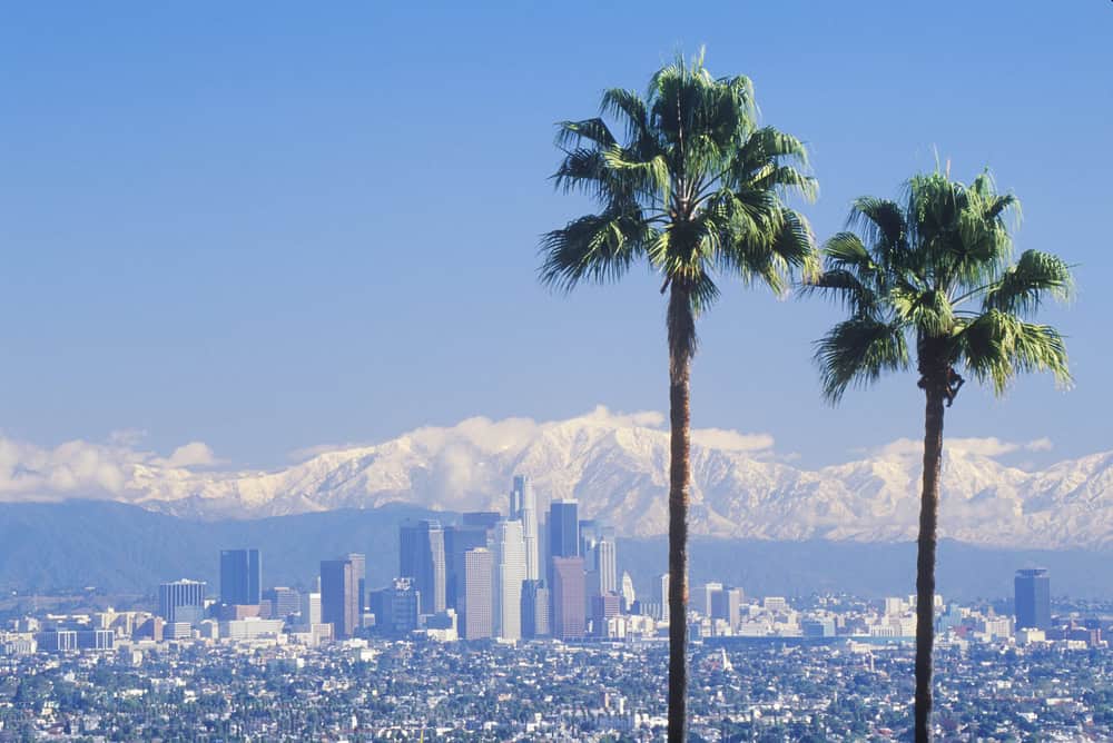 Meteo ad ovest degli Stati Uniti, Sud California: pioggia torrenziale, crollo termico e neve imminente!