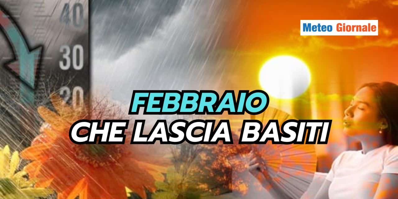 Un meteo di Febbraio così lascia senza parole