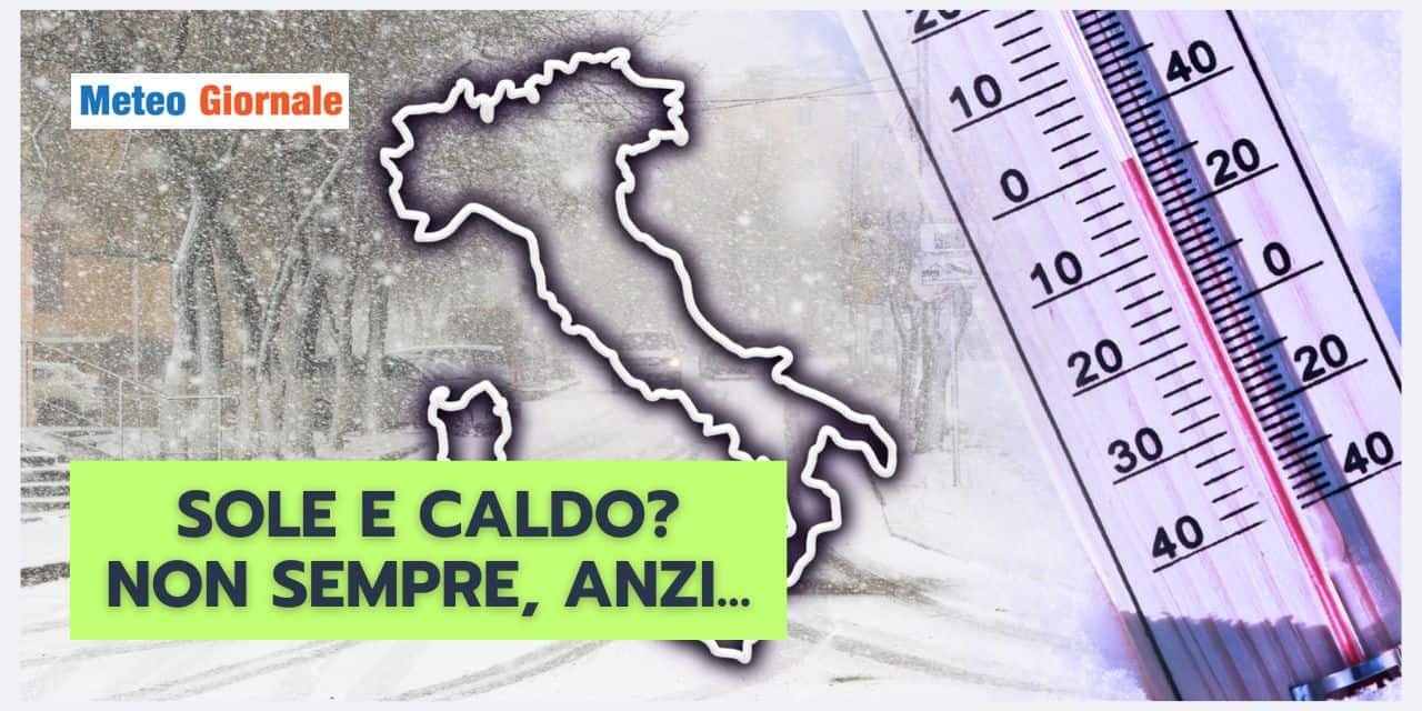 Le proiezioni meteo della Primavera destano stupore e sconcerto