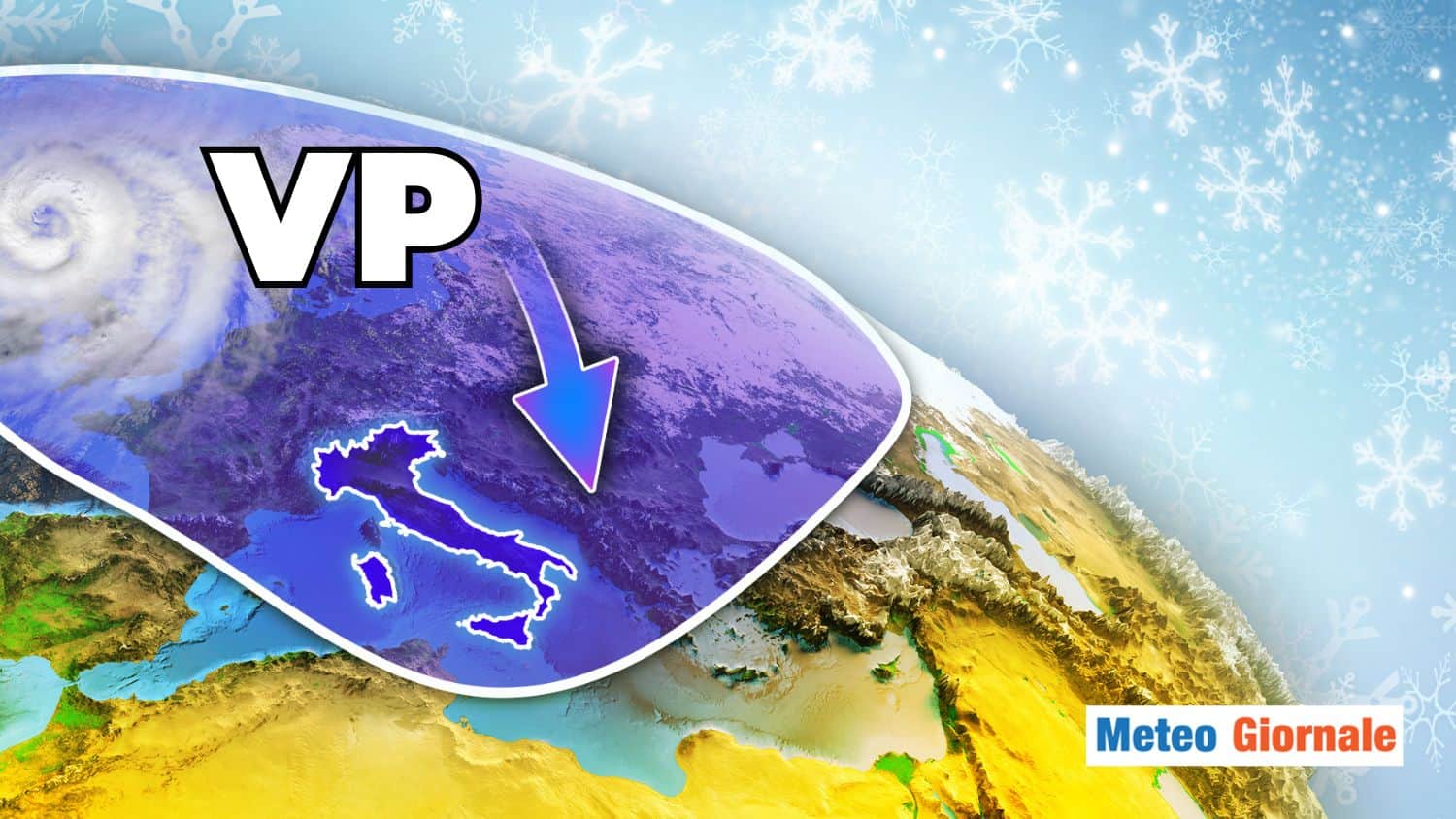 Meteo, Neve in città: l’effetto domino del Vortice Polare in frantumi