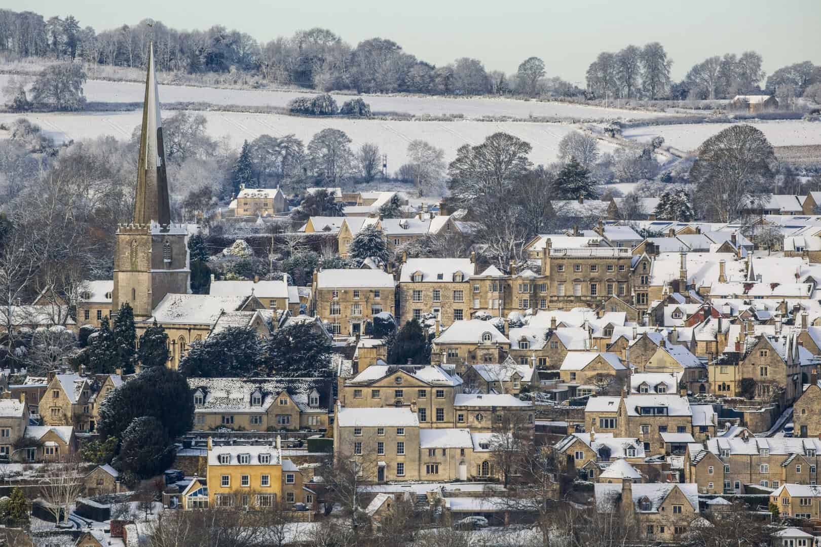 Meteo Regno Unito: allerta neve e nevischio nel Gloucestershire! Ondata di freddo in arrivo con temperature glaciali