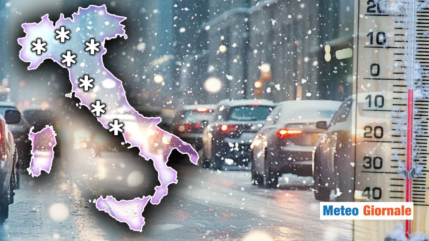 Meteo, Marzo si fa NEVOSO: occhio a Roma e in Pianura Padana