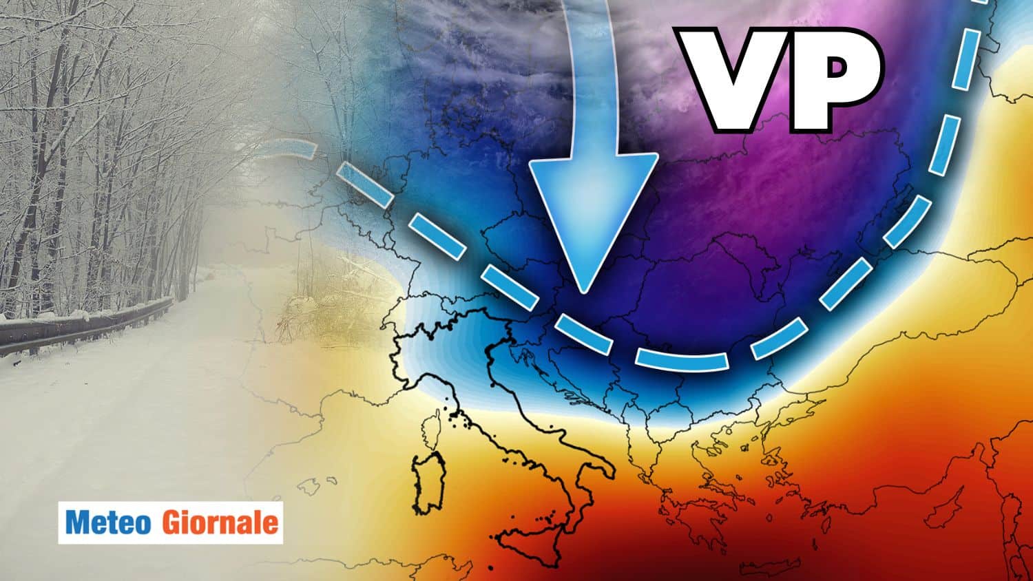 L’Ombra GELIDA del Vortice Polare sull’Italia: meglio tardi che mai