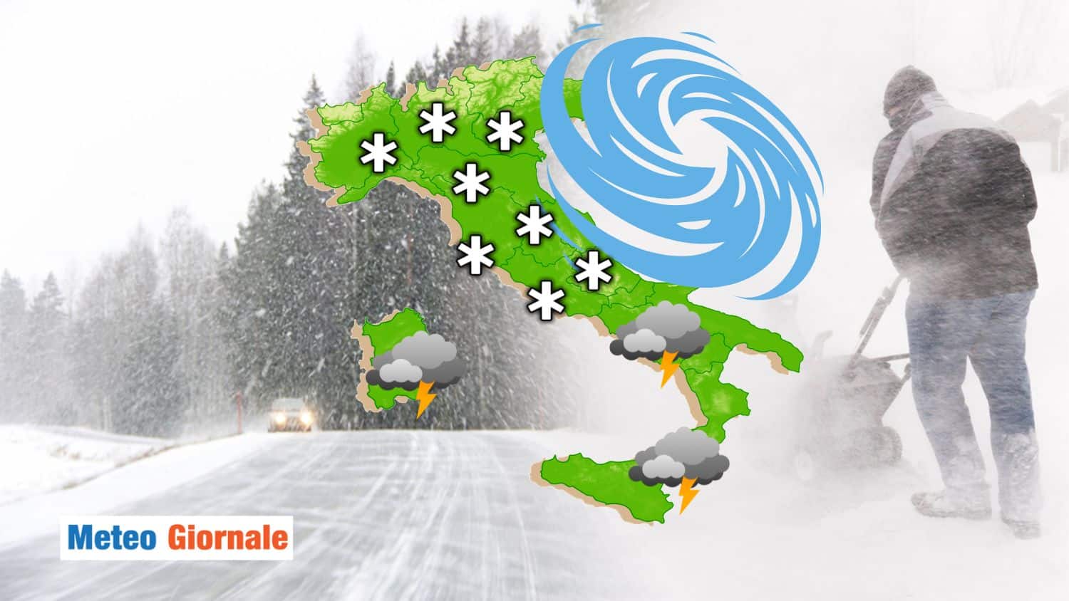 Meteo: Marzo porta la NEVE dove non si è vista per tutto l’Inverno