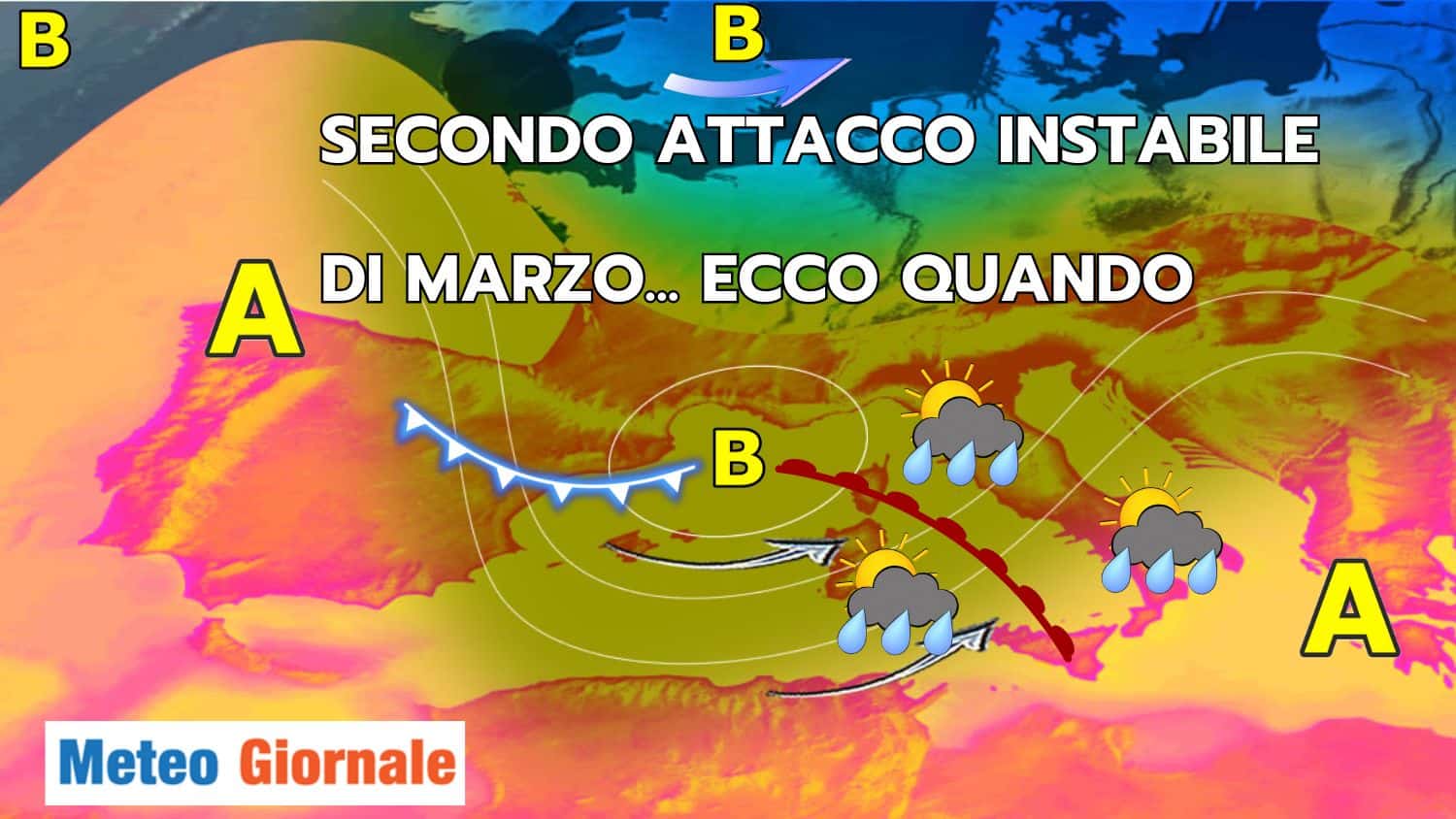 Alta pressione per un po’ di giorni. Ecco quando nuove piogge