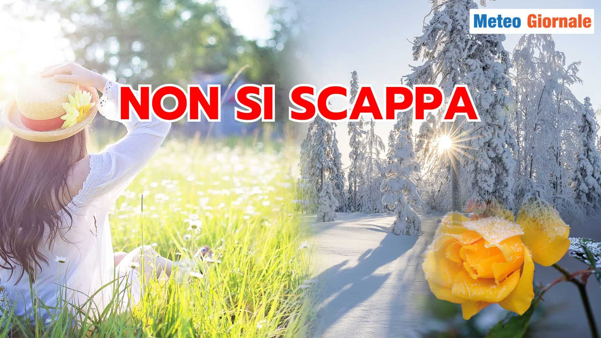 Guardate, CALDO o FREDDO: Meteo d'inizio MARZO c'è troppo da dire