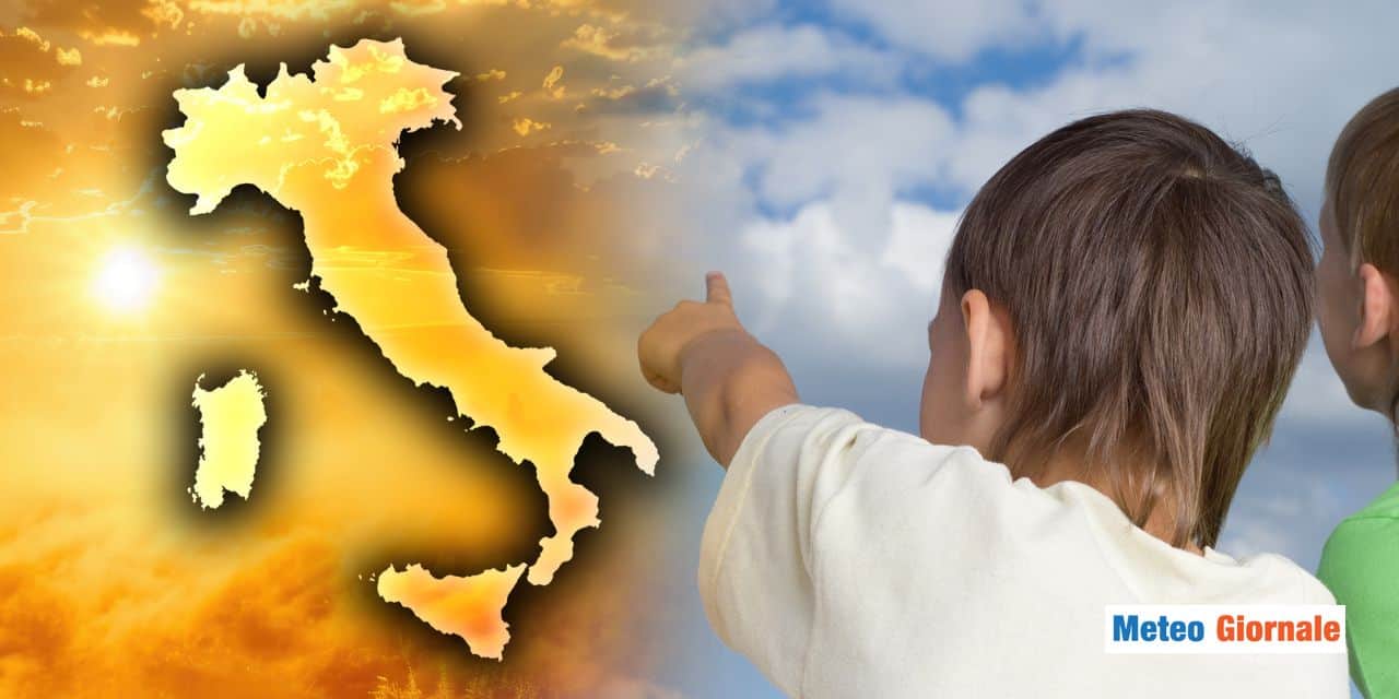 Meteo: caldo ad un passo, i giorni a rischio