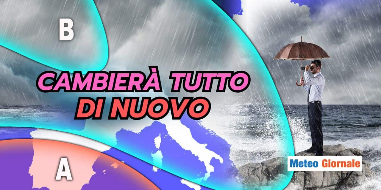 Meteo shock, pronti per un nuovo stravolgimento