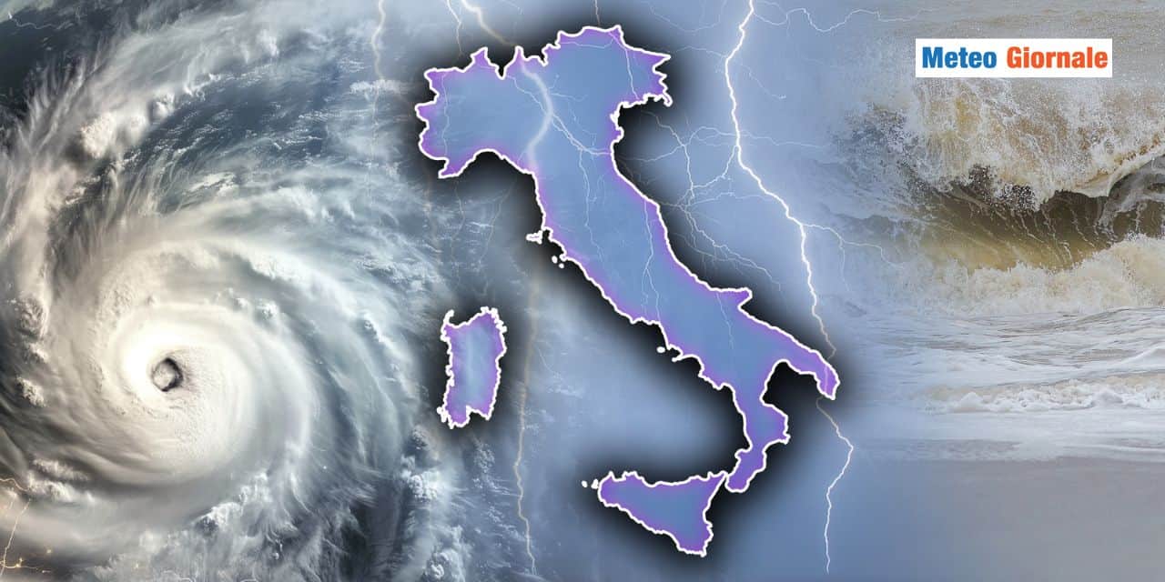 Meteo: ennesimo Ciclone! Le regioni a rischio