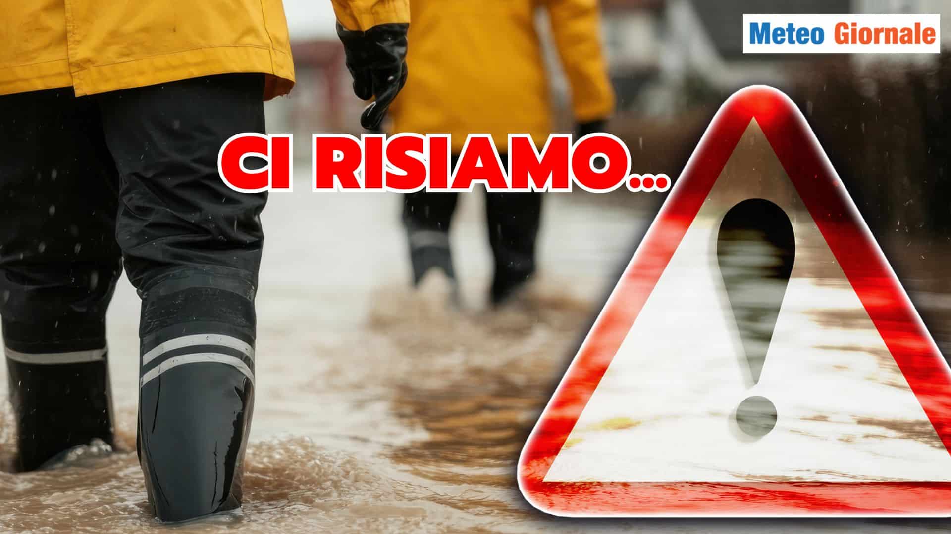 Complicazioni Meteo CICLONICHE stanno per scuotere l'Italia