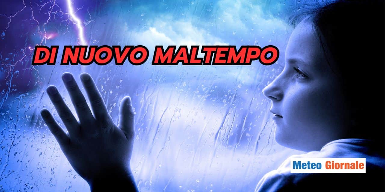 ANCORA MALTEMPO: fase meteo INSIDIOSA da questa data