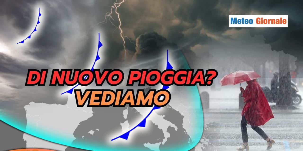Ancora pioggia: ecco la data di un nuovo stravolgimento meteo
