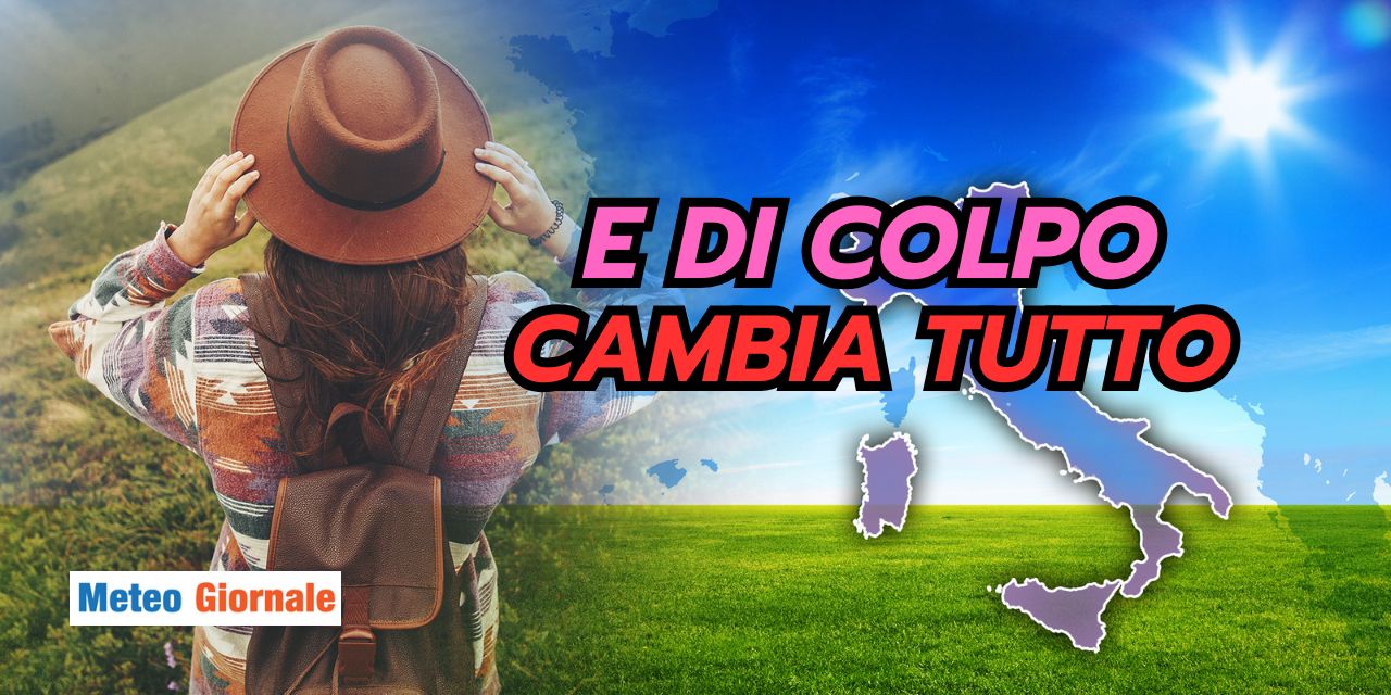 Gradite sole e belle giornate? Il meteo vi fa felici!