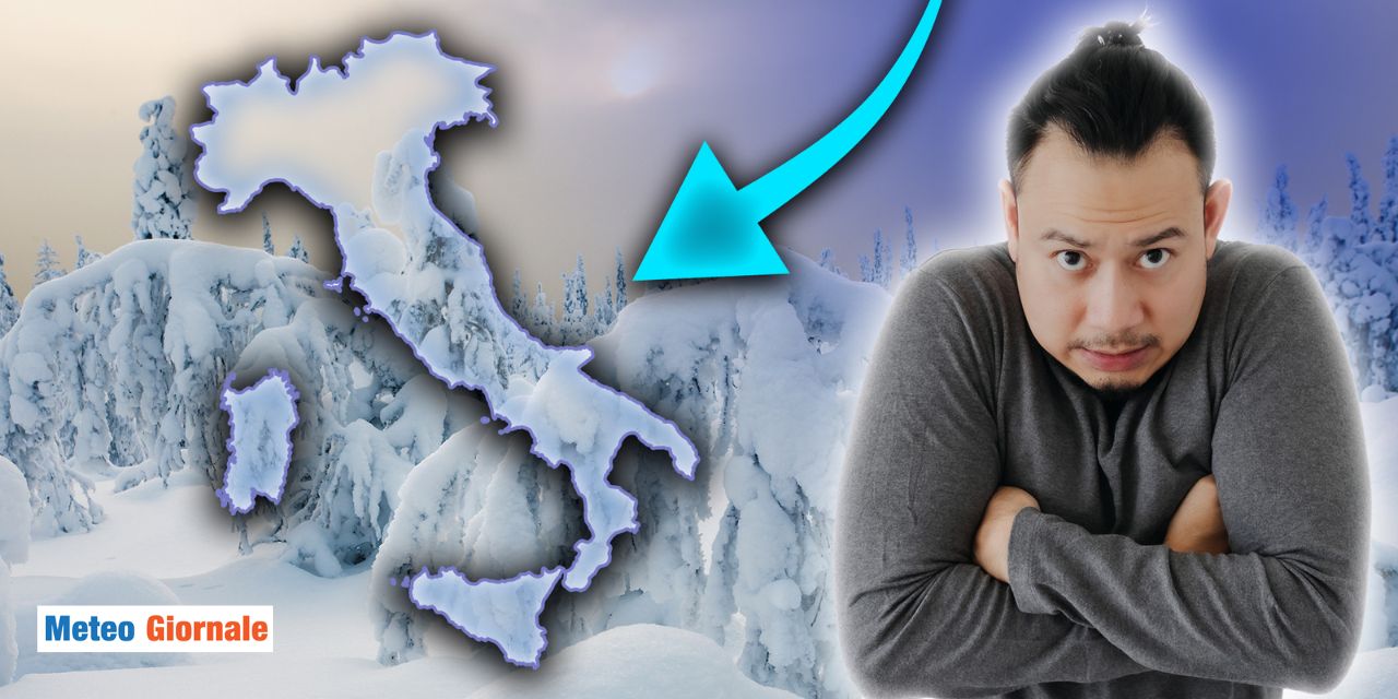 Fiume gelido dalla Siberia, l'Europa entra nel freezer