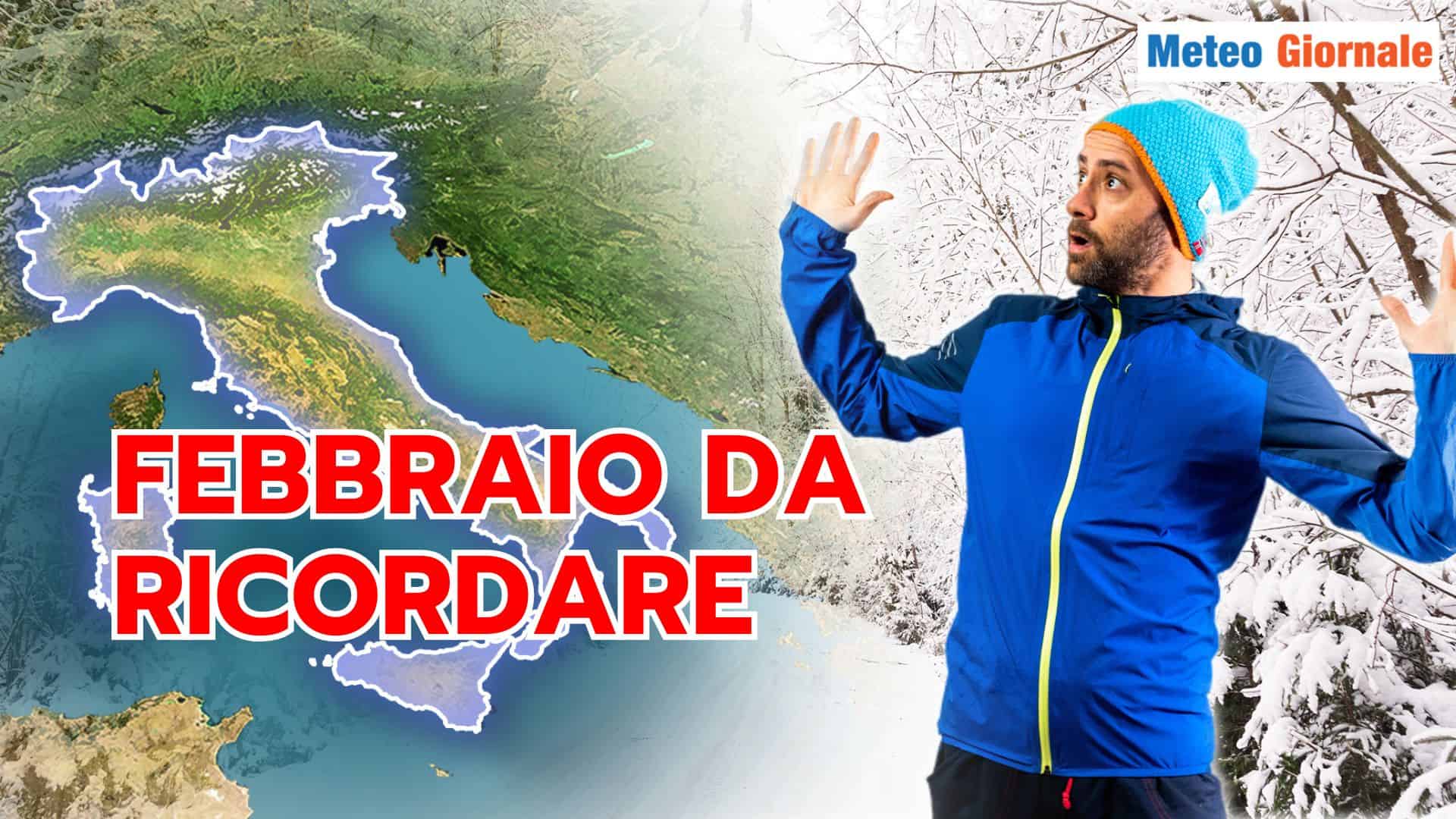 INVERNO pronto al riscatto Meteo, sarà un Febbraio da ricordare