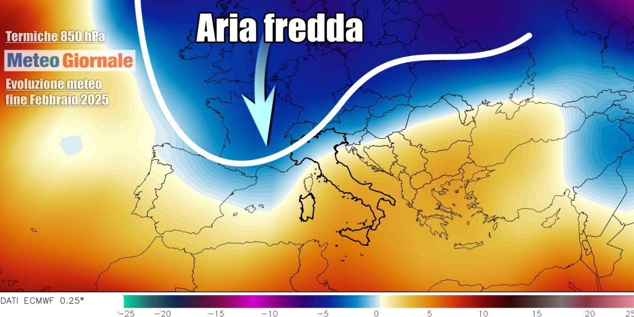 L'Inverno ci proverà a fine mese