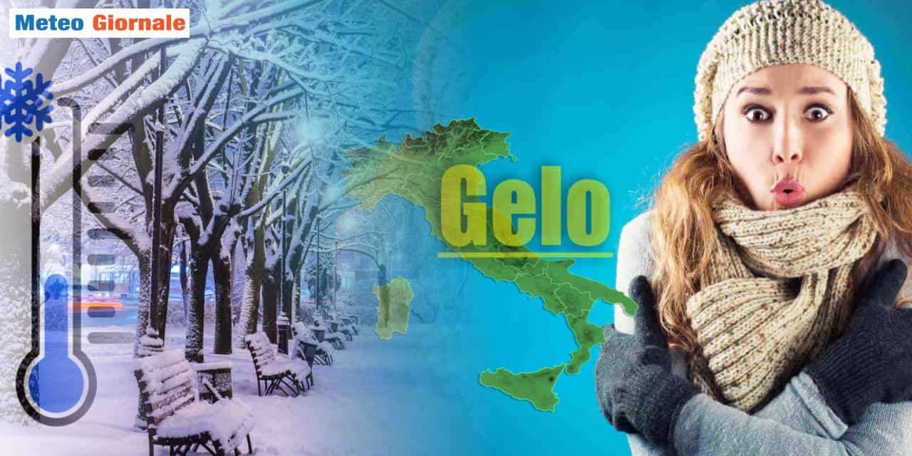 Meteo: previsioni di gelo e neve, ecco quando toccherà all’Italia