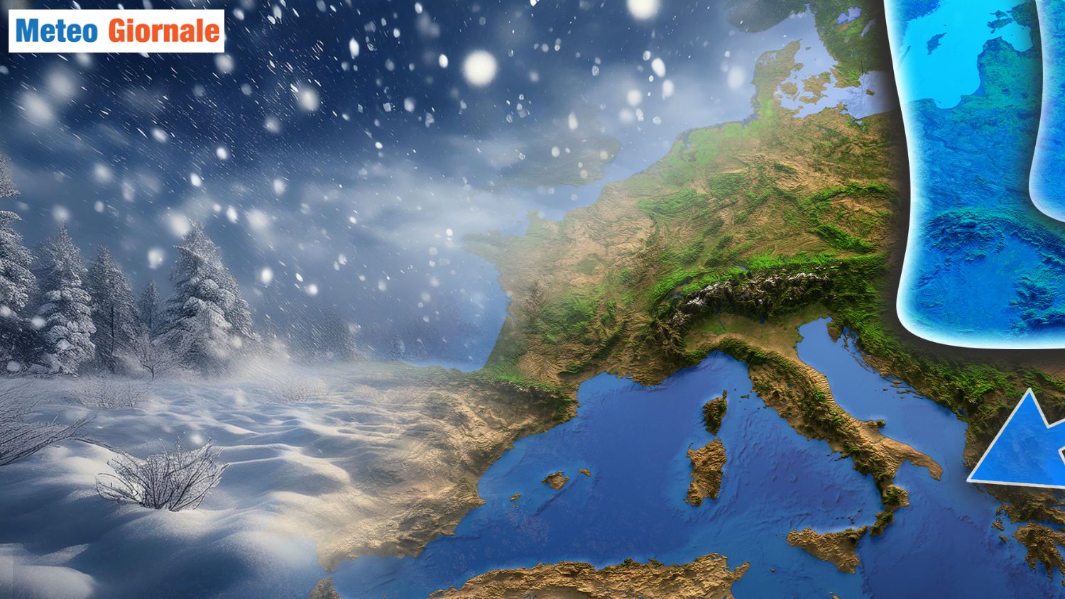 Il GELO e la NEVE in pianura arriveranno in Italia. Tutto ciò che sappiamo
