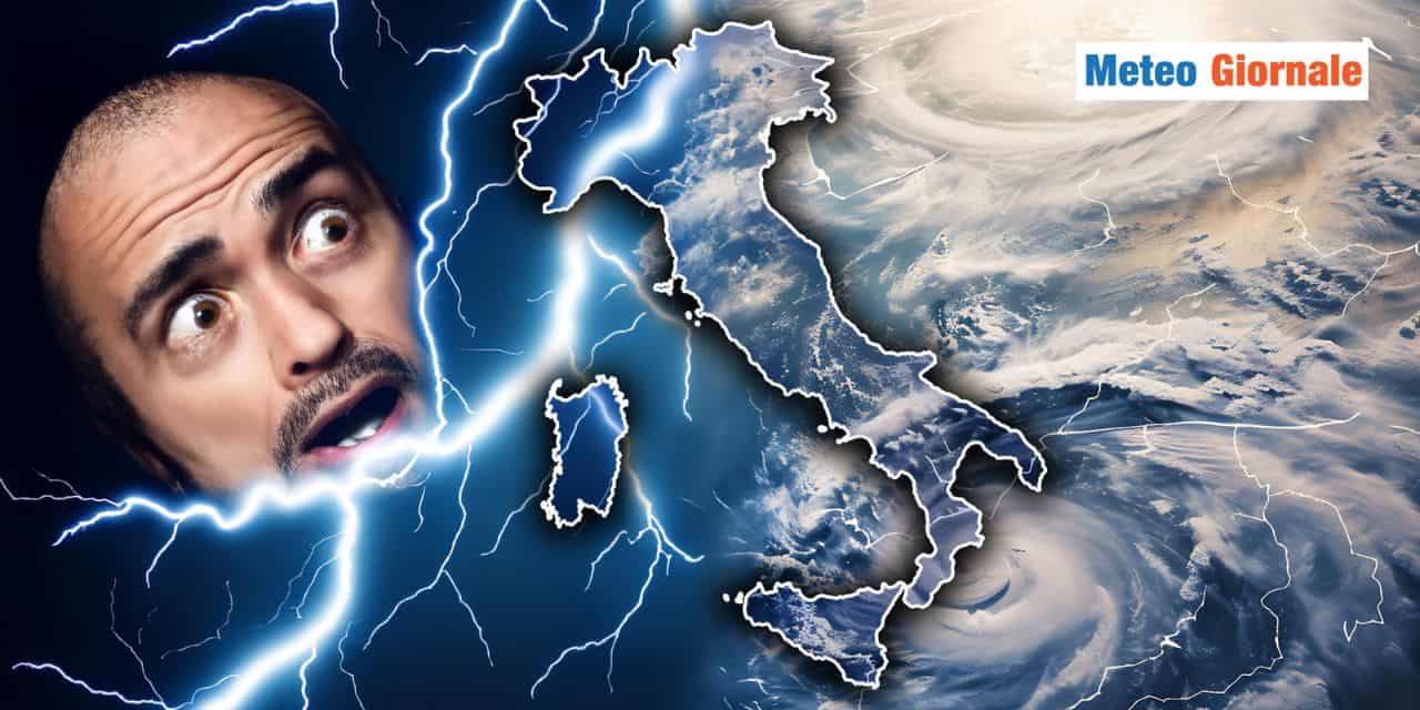 Meteo: fine Febbraio col maltempo, pioverà su queste zone
