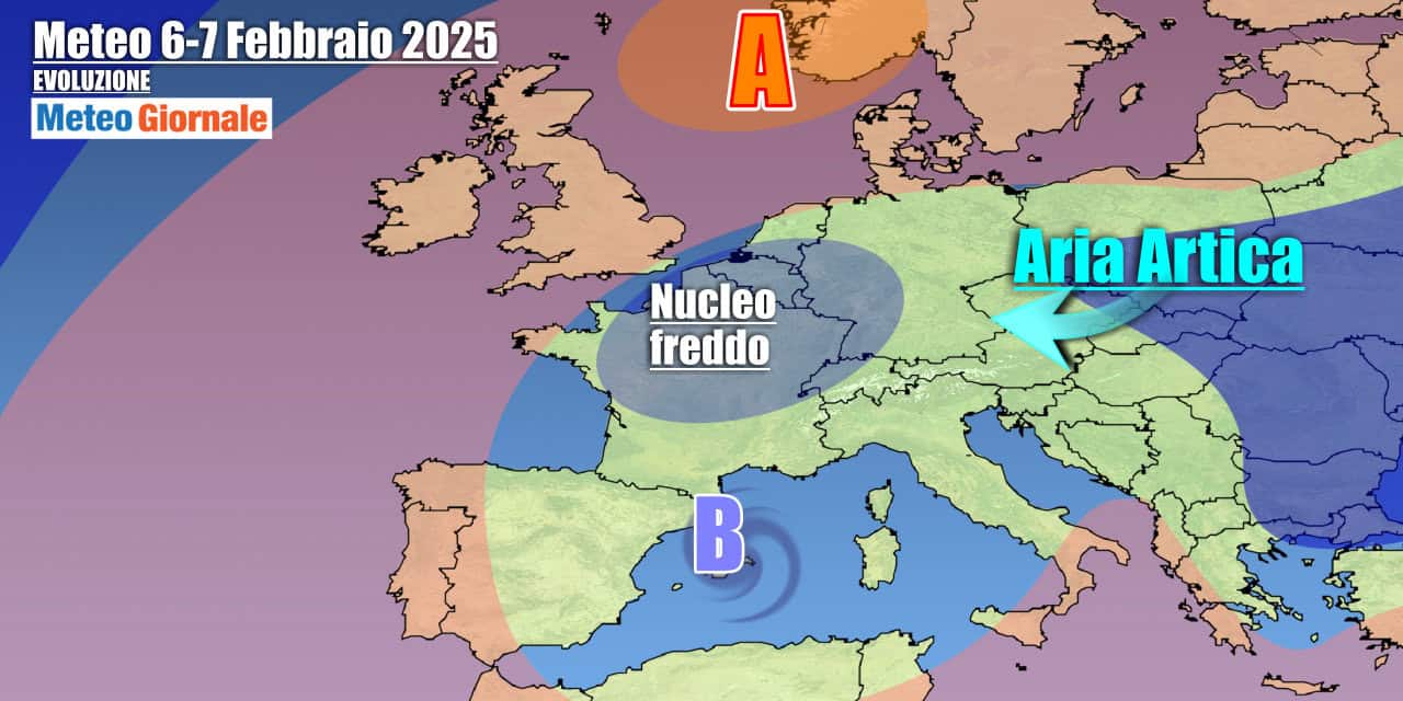 Meteo Italia: Inverno torna protagonista con neve a bassa quota, previsioni