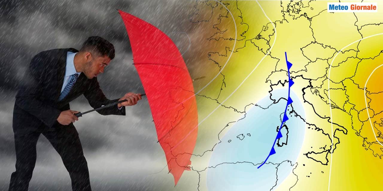 Meteo: ecco la fine dell'Anticiclone, torna alla carica il MALTEMPO sull'Italia