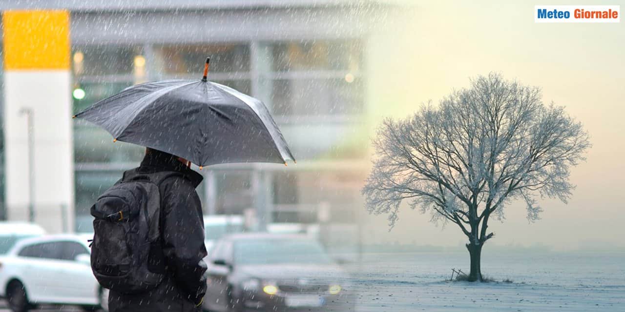 Meteo: prima MALTEMPO, poi sempre più FREDDO