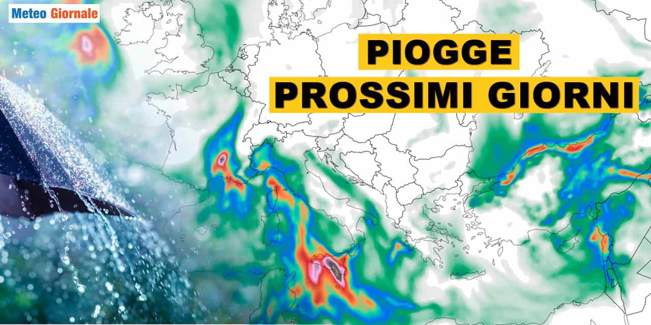 Meteo: peggioramento imminente, ecco dove e quanto pioverà nei prossimi giorni