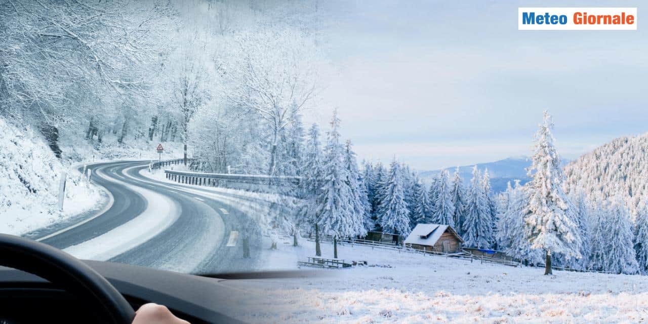 Perturbazione in arrivo con neve sulle Alpi