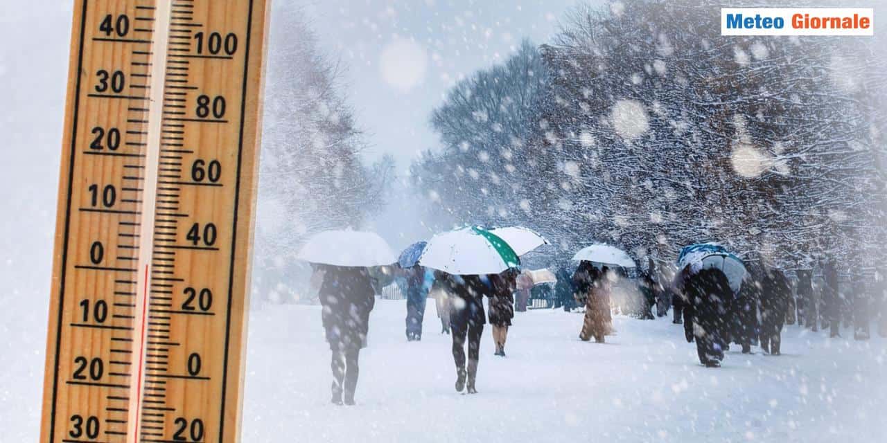 Meteo: il ritorno dell'Inverno con la neve, le regioni coinvolte