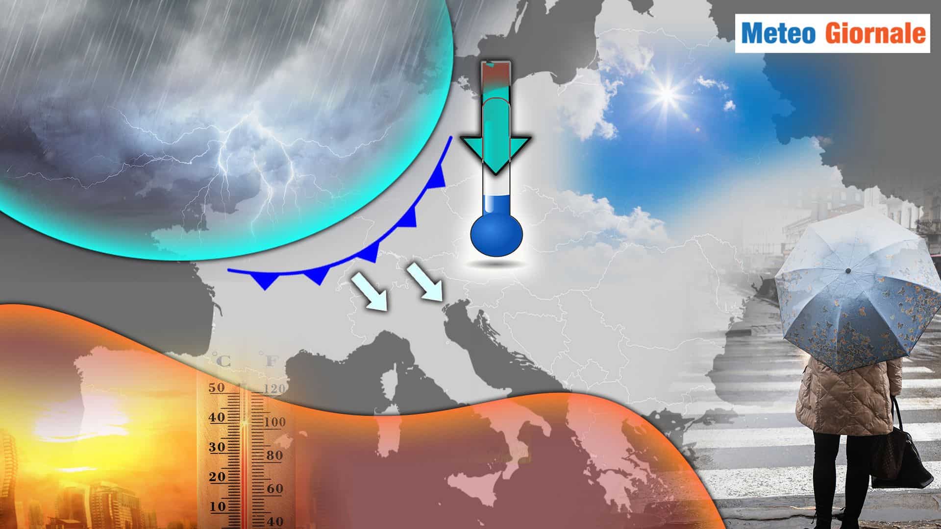 Meteo a 15 giorni, MALTEMPO spazzerà via l'Anticiclone