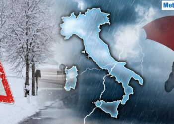 Fasi piovose sull'Italia e anche neve in montagna