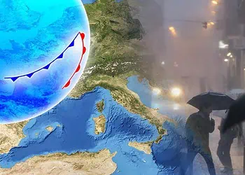 Riecco il maltempo per i fronti da ovest