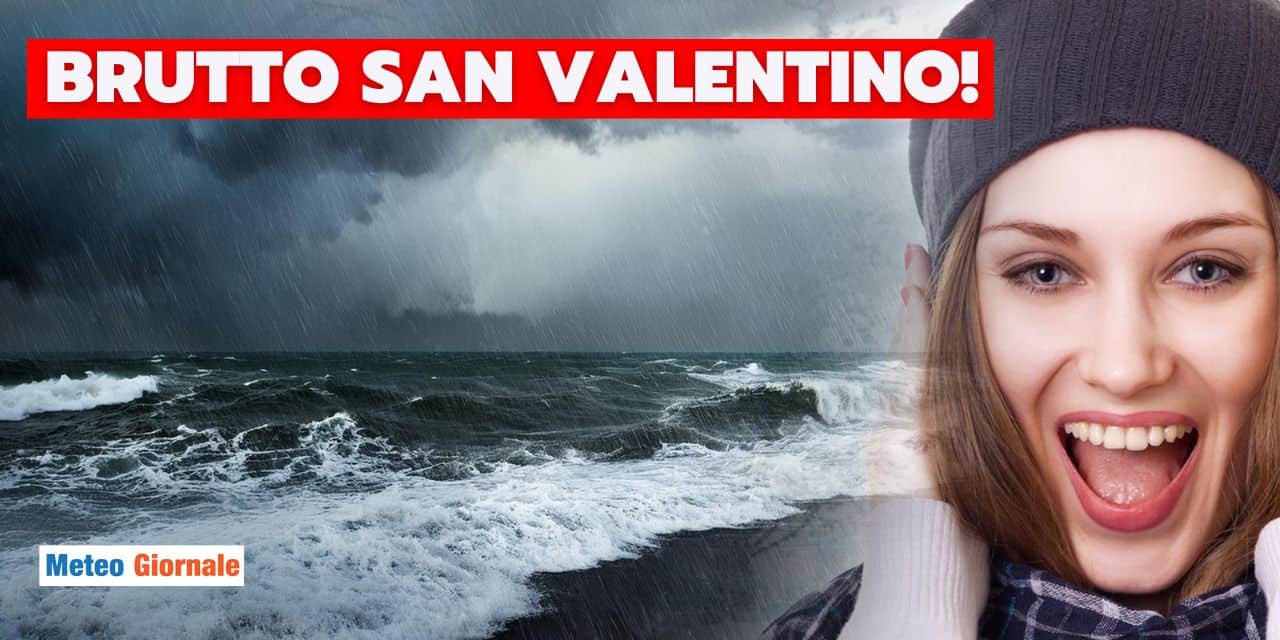 Meteo: ombrelli aperti a San Valentino su queste regioni
