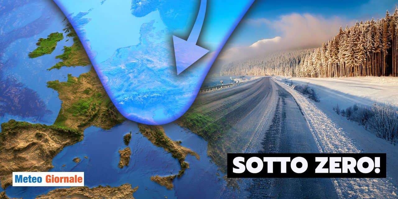 Meteo: gelo in Italia, settimana sotto zero?