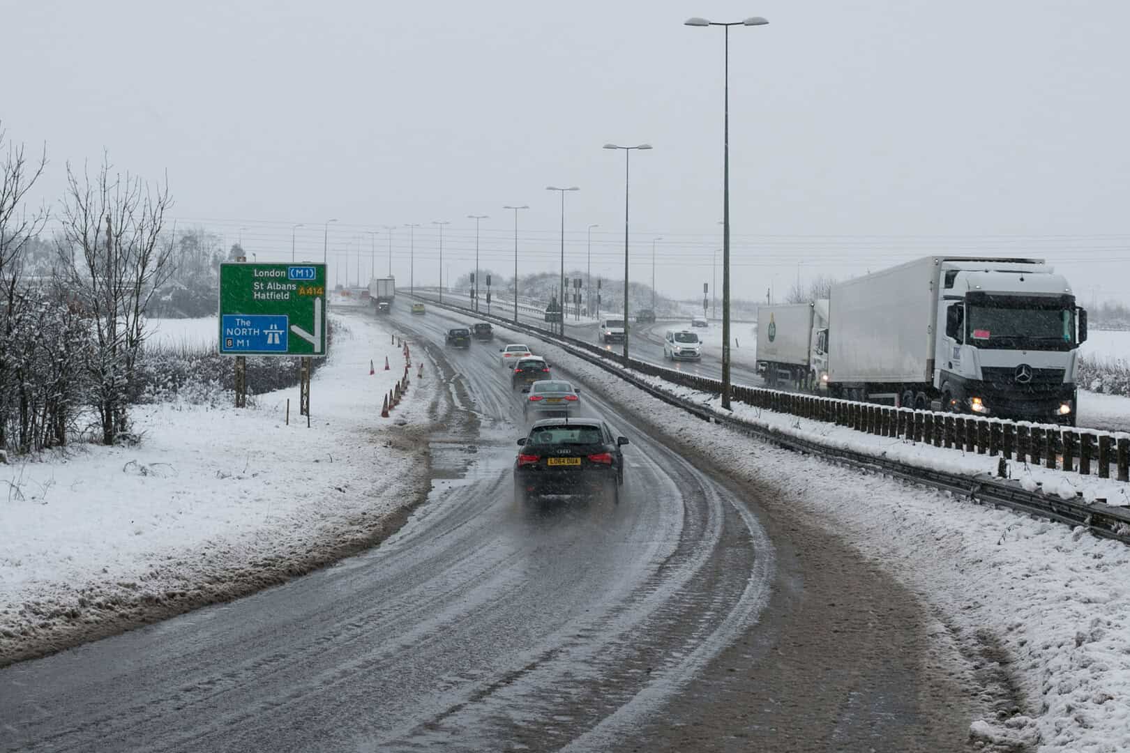 Meteo Regno Unito: in arrivo una tempesta di neve di 530 km con gelo fino a -7°C