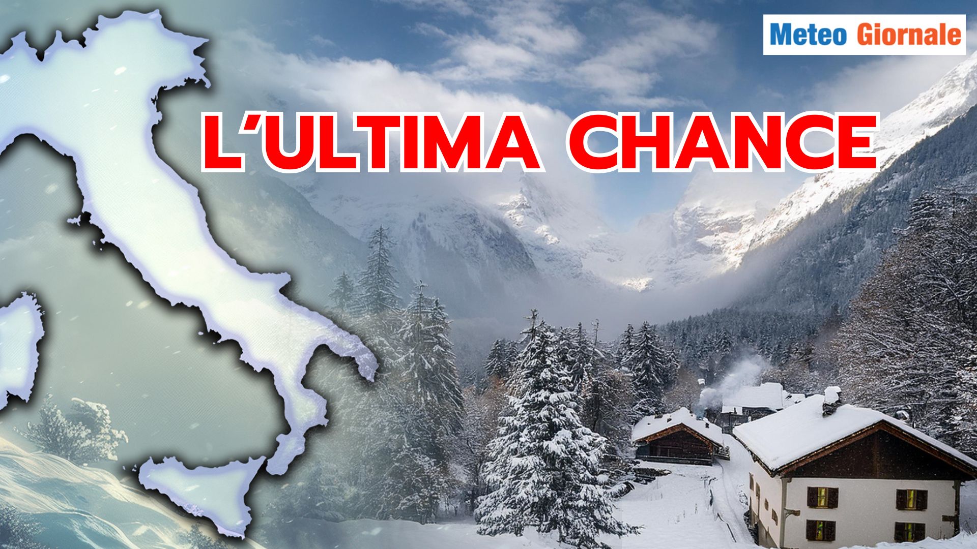Ci si gioca tutto al "fotofinish": il Meteo d'INVERNO subito