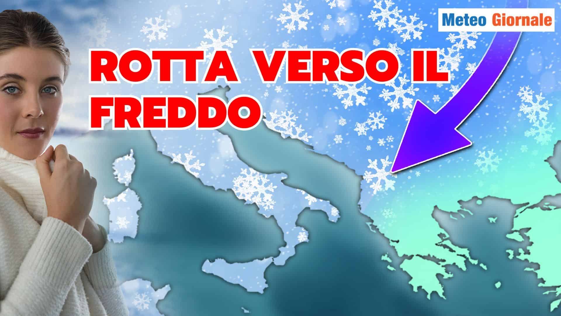 Meteo a 15 giorni, miglioramento in attesa del FREDDO