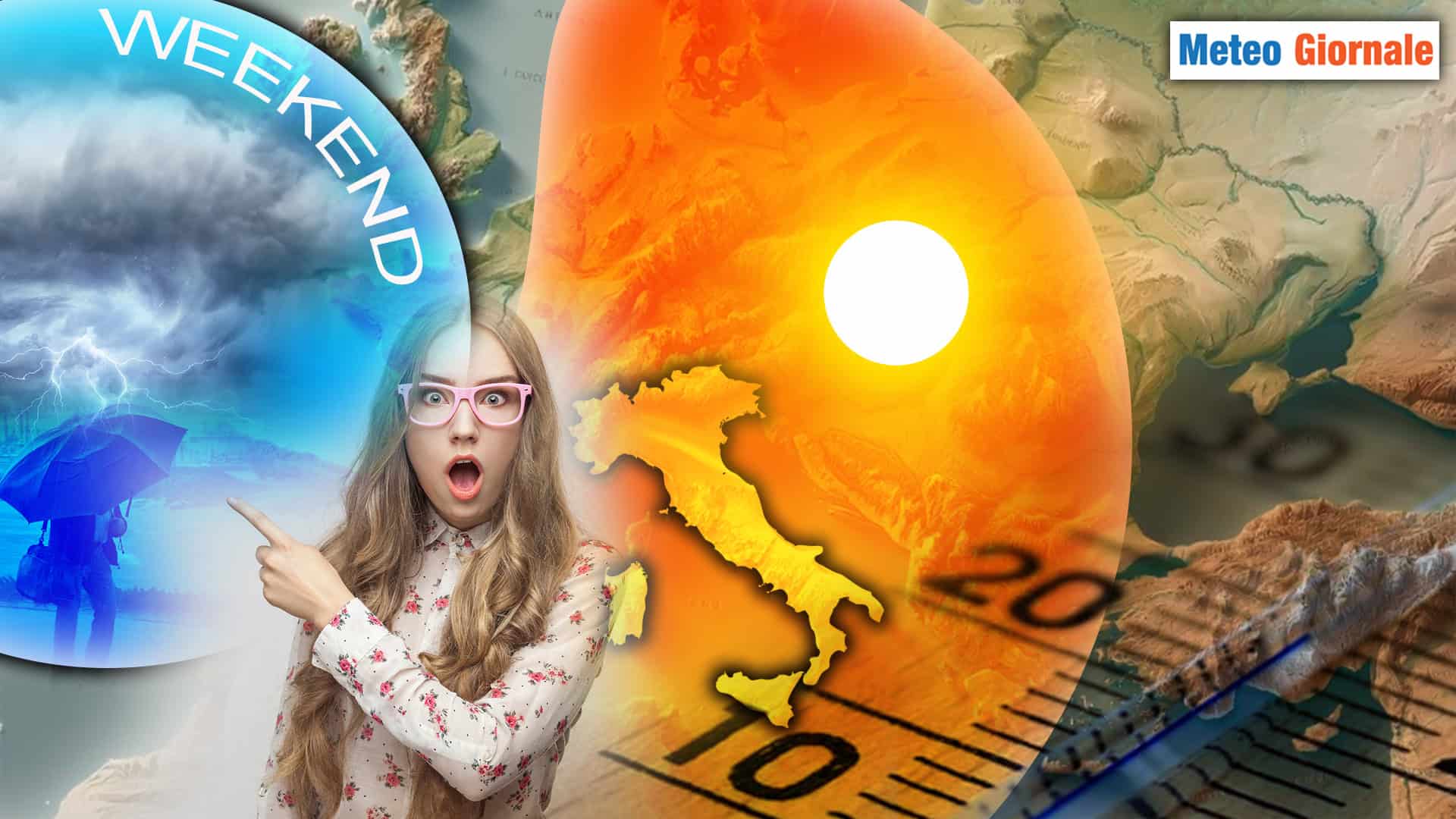 Meteo: Sole e Clima mite, ma occhio al Weekend