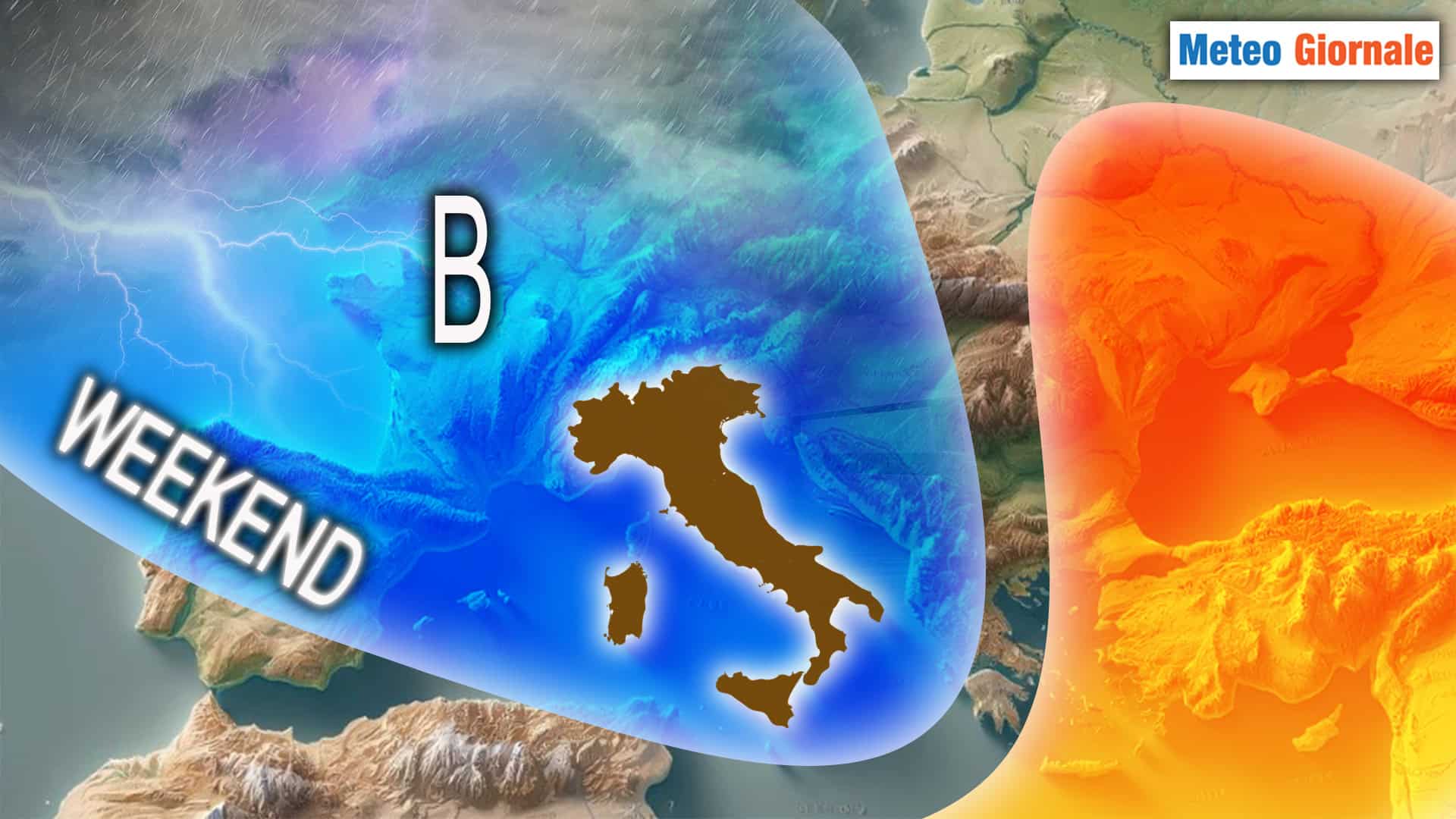 Meteo: Vortice sul Mediterraneo nel weekend di fine marzo