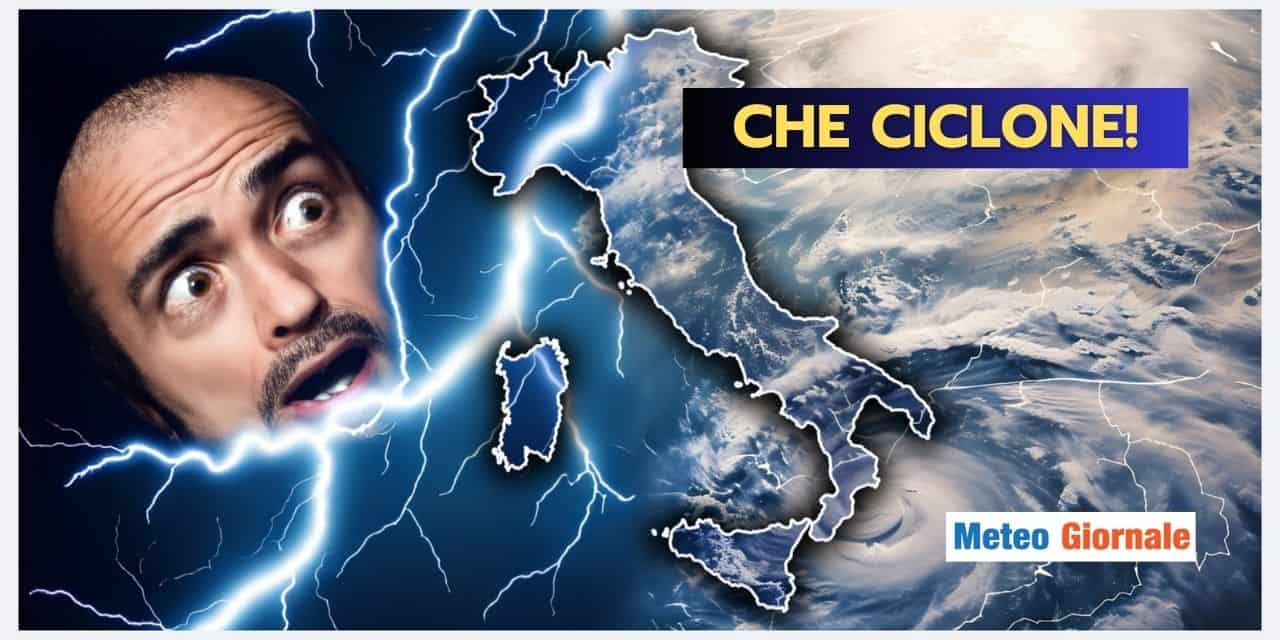 Ciclone in arrivo in queste date e in queste Regioni; avviso meteo