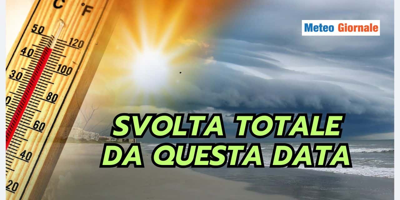 Meteo: tantissima pioggia, ma poi svolta inaspettata