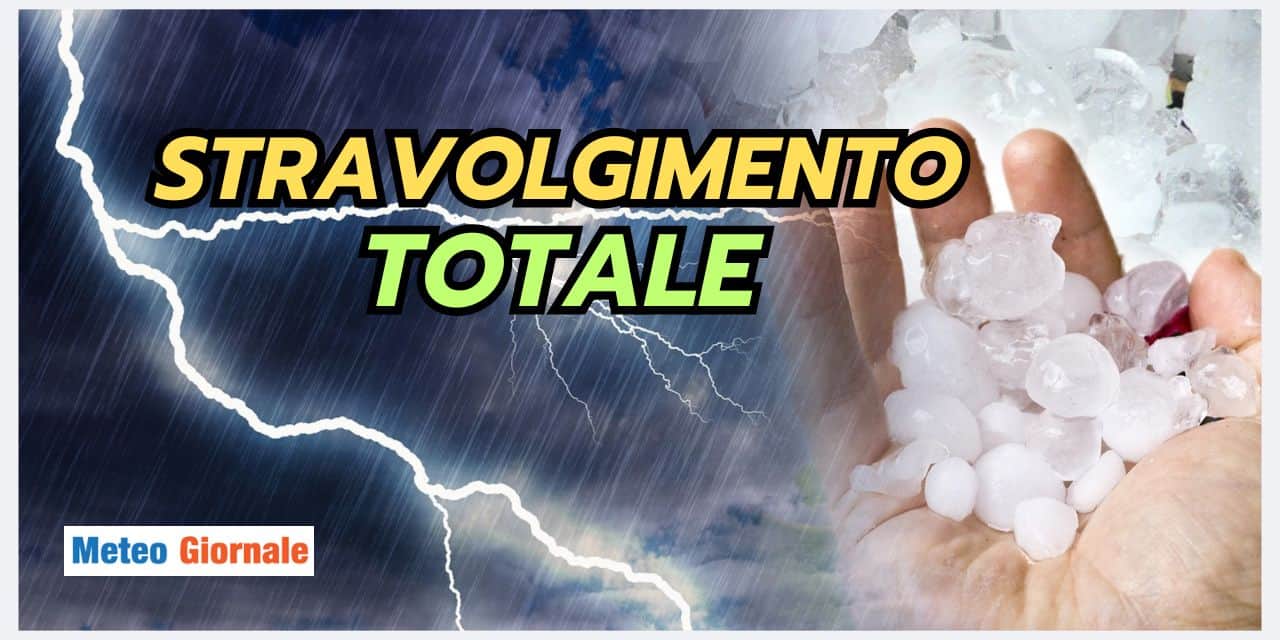 Meteo Italia: CROLLA TUTTO in maniera definitiva, nubifragi e venti
