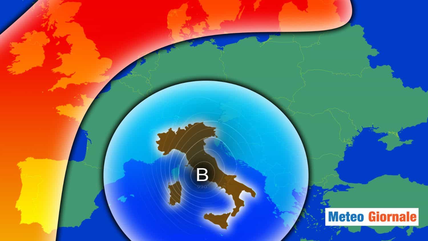 Meteo, Settimana da ombrello fisso: la GOCCIA FREDDA ci rovina i piani