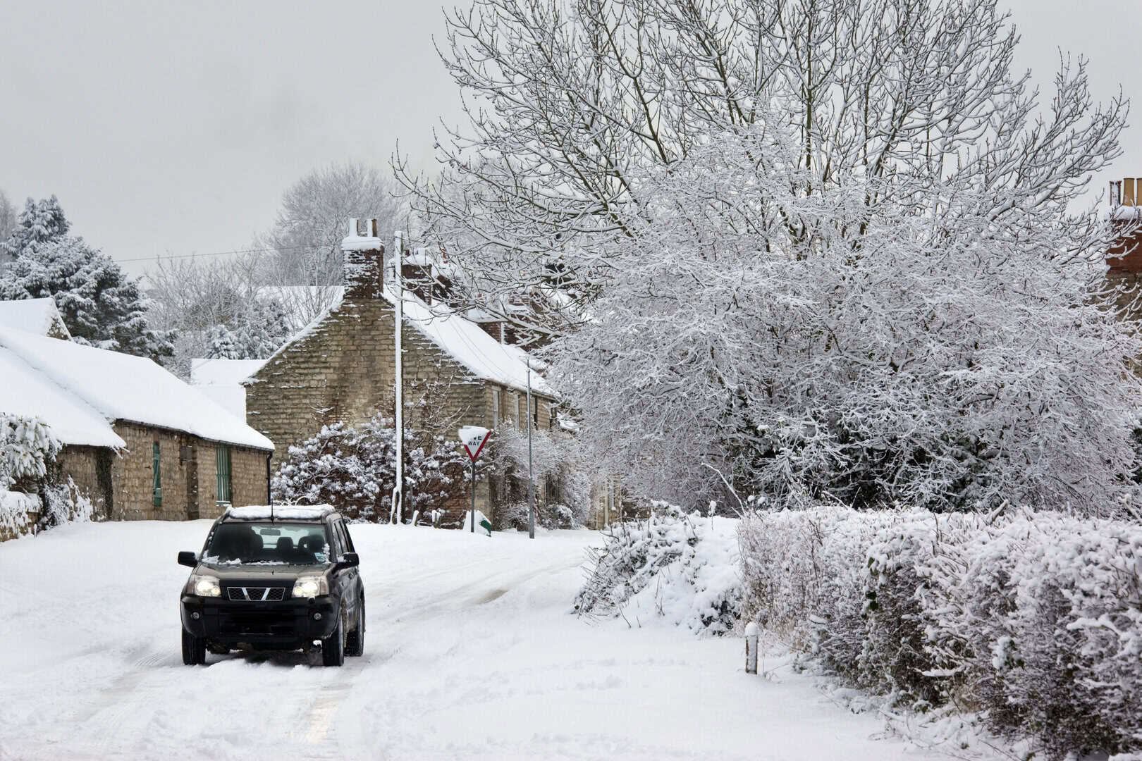 Meteo Inghilterra: neve in arrivo con accumuli fino a 2 cm all’ora