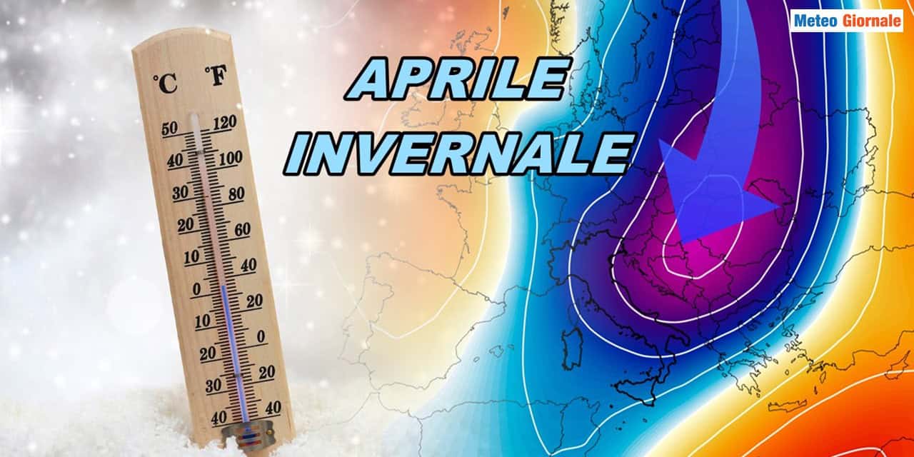 Aprile, il mese delle sorprese meteo: ecco il ritorno dell'Inverno