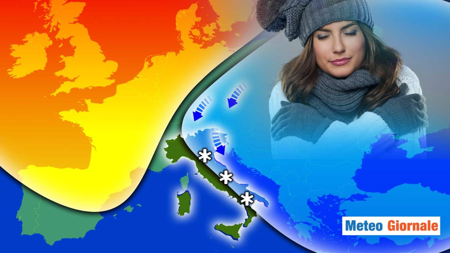 Meteo, ormai è certo: torna la NEVE fino a 500-700 metri