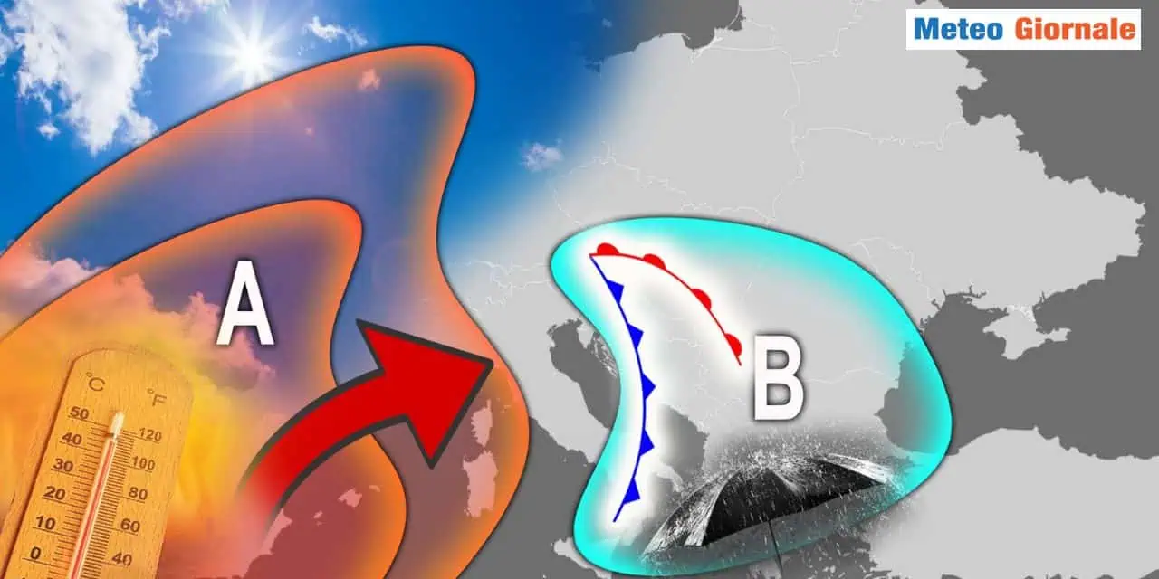 Nuovi sbalzi ed il freddo lascerร di nuovo spazio al tepore