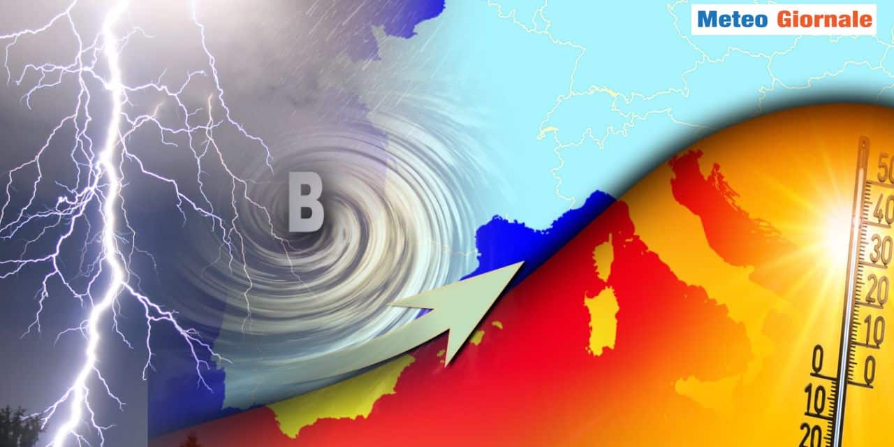 Dominio anticiclonico poi incalzato dal ritorno delle perturbazioni atlantiche