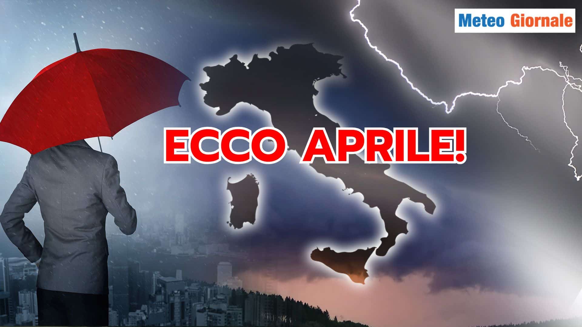 No no, niente APRILE caldo e siccitoso: il Meteo ha altri piani