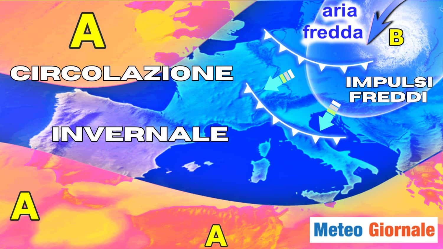 Meteo primo weekend di aprile: senza scherzi, inverno serio!